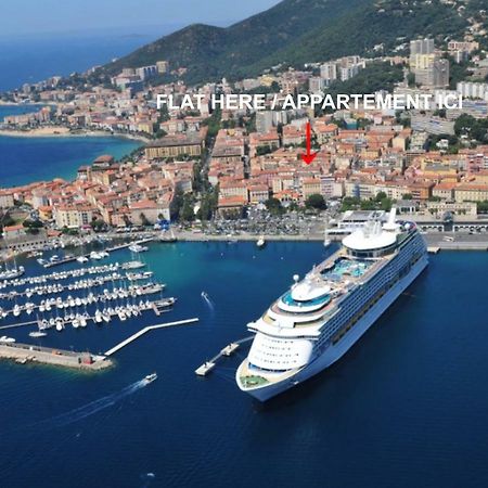 **** Very Central Ajaccio 36 Rue Fesch, Cosy Flat In City Center Pedestrian Street, Up To 4 People **** Exteriör bild