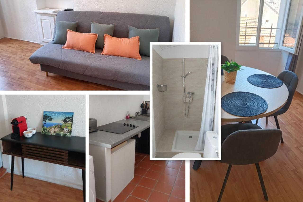 **** Very Central Ajaccio 36 Rue Fesch, Cosy Flat In City Center Pedestrian Street, Up To 4 People **** Exteriör bild