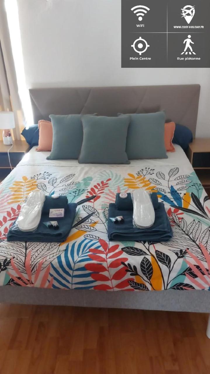 **** Very Central Ajaccio 36 Rue Fesch, Cosy Flat In City Center Pedestrian Street, Up To 4 People **** Exteriör bild